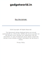 Mobile Screenshot of gadgetworld.in