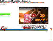 Tablet Screenshot of gadgetworld.it